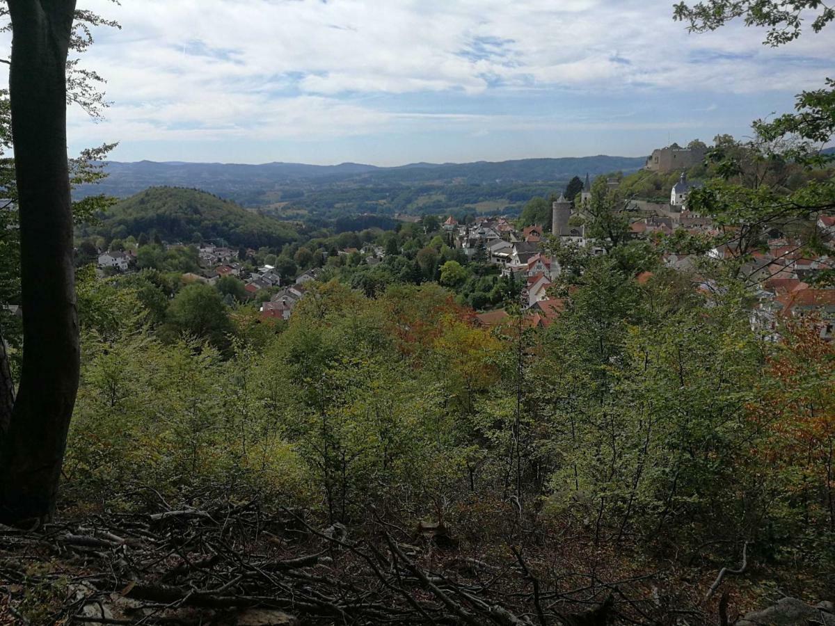 Ferienwohnung Burg Lindenfels Bagian luar foto