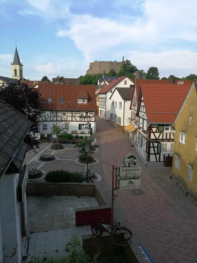 Ferienwohnung Burg Lindenfels Bagian luar foto